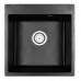 Nil 50 x 51 Siyah Quartz Granit Evye