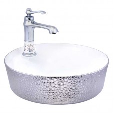 Silver Beyaz Delikli Lavabo
