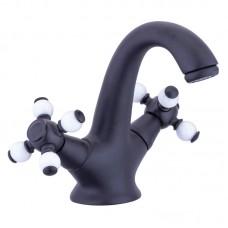 Siyah Nostalji Lavabo Bataryası