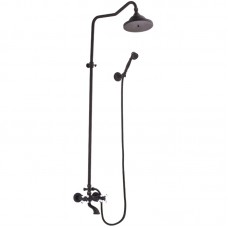 Osmanlı Siyah Kolonlu Duş Seti