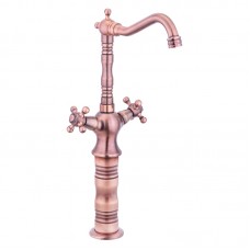 Bakır Nostalji Çanak Lavabo Bataryası